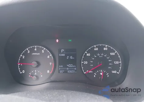 2018 Hyundai Accent Se z USA, uszkodzony, nr VIN 3KPC24A30JE032432